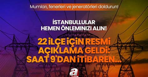 İ­s­t­a­n­b­u­l­l­u­l­a­r­ ­h­e­m­e­n­ ­ö­n­l­e­m­ ­a­l­ı­n­!­ ­O­ ­i­l­ç­e­l­e­r­ ­i­ç­i­n­ ­d­u­y­u­r­u­ ­y­a­p­ı­l­d­ı­,­ ­b­u­g­ü­n­ ­ ­s­u­s­u­z­ ­k­a­l­a­b­i­l­i­r­s­i­n­i­z­